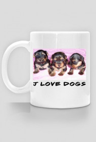 kubek   j love dogs