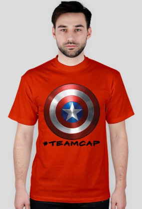 Koszulka "Kapitan Ameryka: Civil War" #teamcap