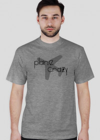 Męska koszulka lotnicza Szaleje na punkcie samolotów / Plane Crazy