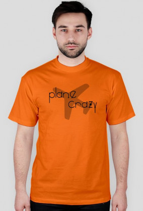 Męska koszulka lotnicza Szaleje na punkcie samolotów / Plane Crazy