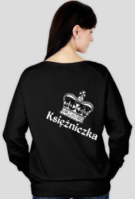 Księżniczka - BLUZA (czarna)