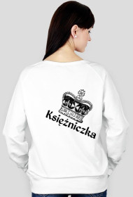 Księżniczka - BLUZA (biała i szara)