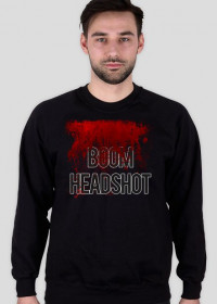 Bluza czarna - Boom Headshot