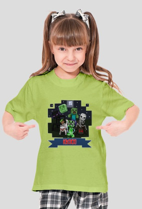 Minecraft - Kroxxi | DZIEWCZĘCA | All colors