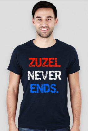 Koszulka "Zuzel never ends.", slim-fit