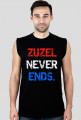 Koszulka "Zuzel never ends.", bez rękawów