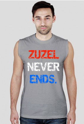 Koszulka "Zuzel never ends.", bez rękawów