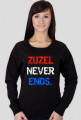 Bluza "Zuzel never ends.", damska