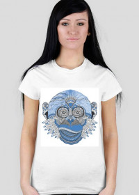 Specjalna kolekcja 4 z 12 - Koszulka damska "Małpi kolarz"