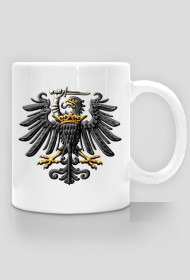 Prusy dwa orły (czarne) Kubek