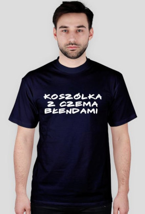 Męska koszólka z czema błendami