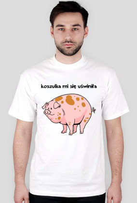 Koszulka mi się uświniła - męskie jasne