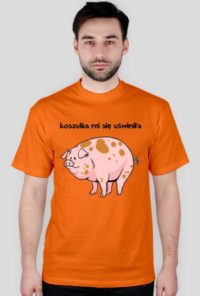 Koszulka mi się uświniła - męskie jasne