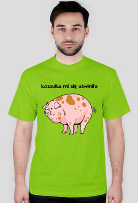 Koszulka mi się uświniła - męskie jasne