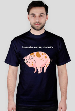 Koszulka mi się uświniła - męskie ciemne