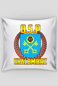Biała poduszeczka z OSP Skalbmierz