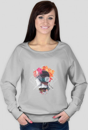 Bluza damska Fruit Of The Loom [FLOWERS IN MY HEAD]