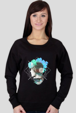 Bluza damska Fruit Of The Loom [FLOWERS IN MY HEAD 2]