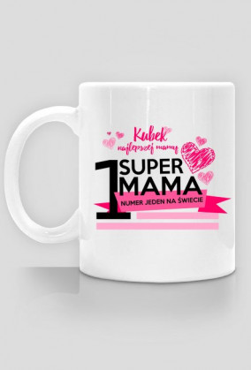 Super Mama różowy