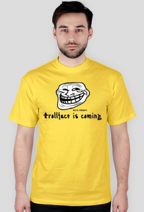 KOSZULKA trollface is coming KN PL PROJECT