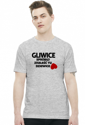 Gliwice - spróbuj znaleźć tu dziewice (t-shirt)