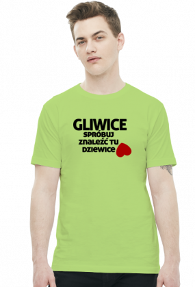 Gliwice - spróbuj znaleźć tu dziewice (t-shirt)