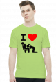 I Love Blowjob (t-shirt) ciemna grafika