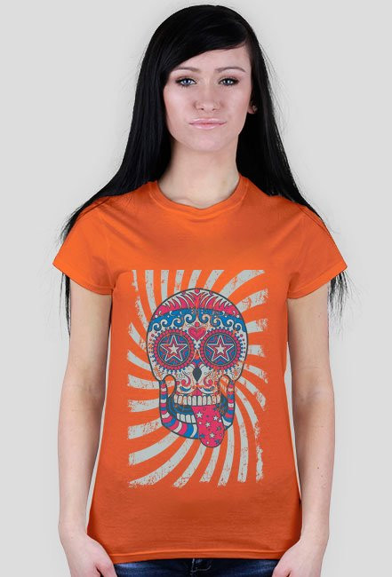 Koszulka damska zwariowana czacha