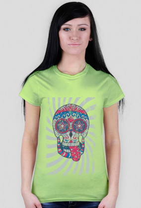 Koszulka damska zwariowana czacha