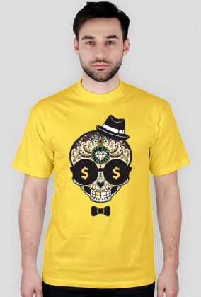 Koszulka męska czacha dolar