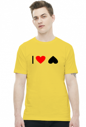 I Love Sexy Asses (t-shirt) ciemna grafika