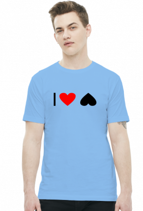 I Love Sexy Asses (t-shirt) ciemna grafika