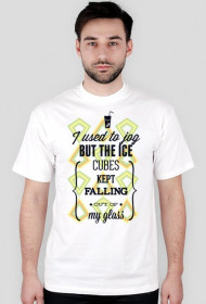 Koszulka męska I USED TO JOG