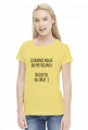 Zatrudnię kogoś do przytulania (bluzka damska) ciemna grafika