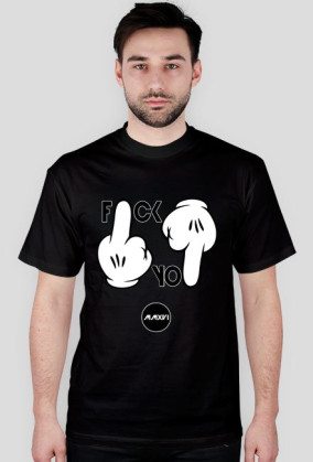 T-SHIRT middle finger F*CK YO!