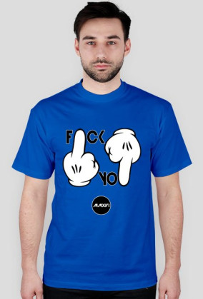 T-SHIRT middle finger F*CK YO!