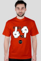 T-SHIRT middle finger F*CK YO!