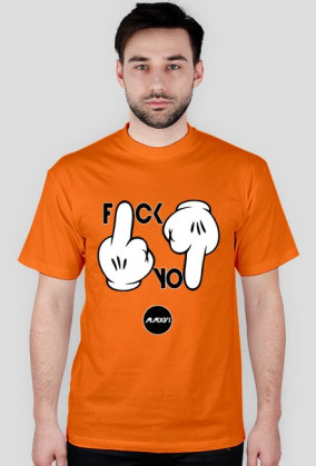 T-SHIRT middle finger F*CK YO!