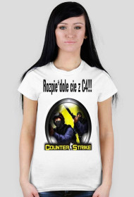 Counter-Strike - Damska, Biała