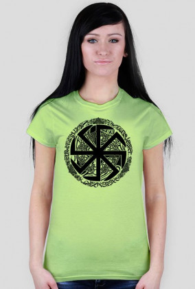 T-SHIRT KOŁOWRÓT DAMSKI RÓŻNE KOLORY