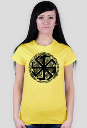 T-SHIRT KOŁOWRÓT DAMSKI RÓŻNE KOLORY