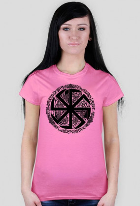 T-SHIRT KOŁOWRÓT DAMSKI RÓŻNE KOLORY