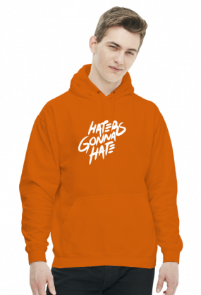 Haters gonna hate v3 (bluza z kapturem) jasna grafika