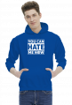 You can hate me now (bluza z kapturem) jasna grafika