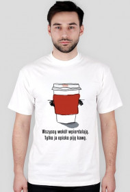 Jego kawa latte (biała)