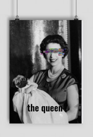 the queen is ONE na ścianę
