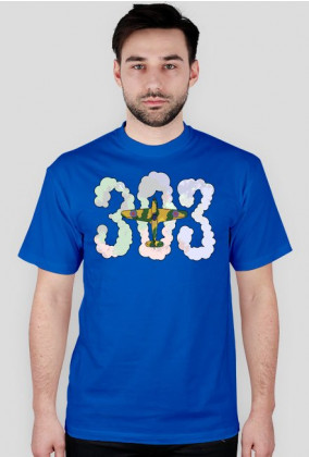 Dywizjon 303 chmury - koszulka męska Prawo Wilka