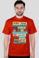 Koszulka męska NAPISY