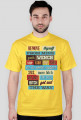 Koszulka męska NAPISY