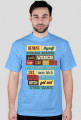 Koszulka męska NAPISY